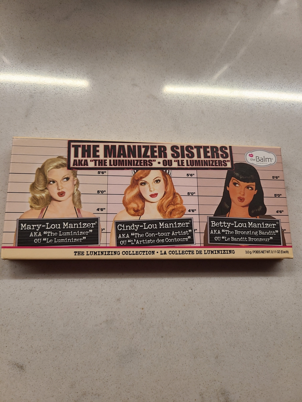 theBalm The Manizer Sisters Luminizing Palette
